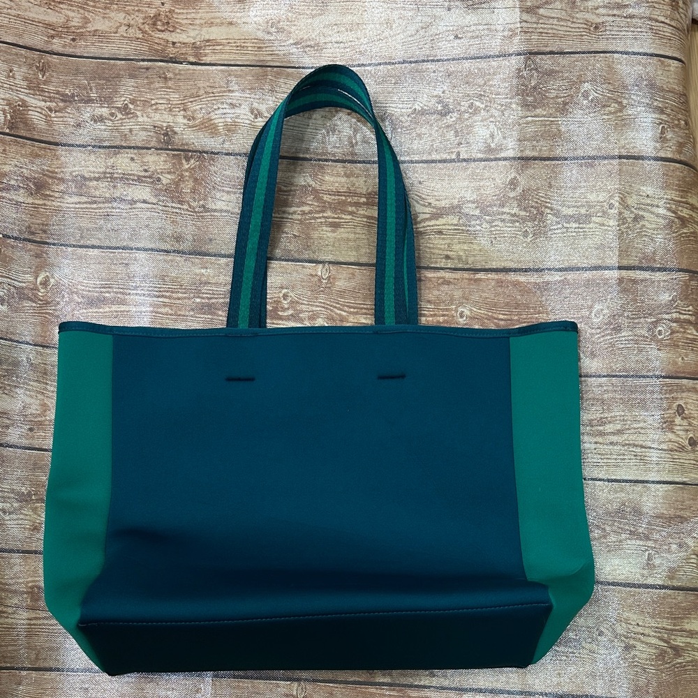 Summersalt Two-Tone Green Tote Bag